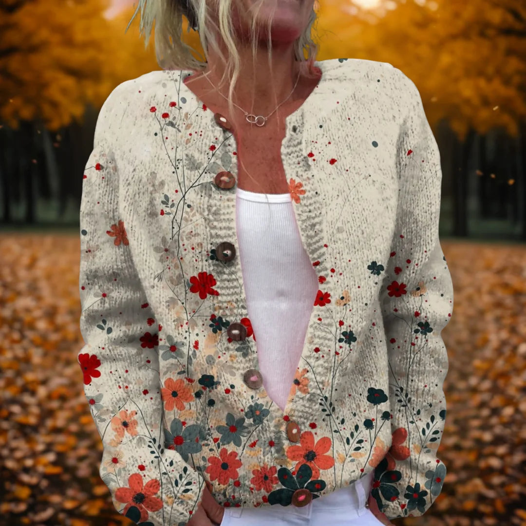 Vintage Art Cardigan - Multicolour